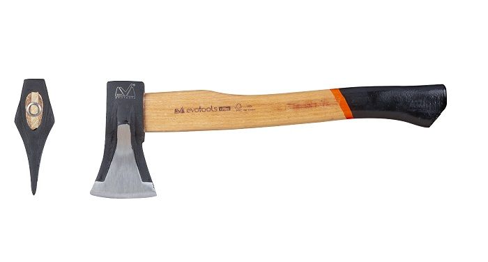 Secure-Topor forjat manual cu maner din lemn, 270 mm, 600g - MiroMoto